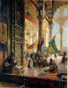 unknow artist Arab or Arabic people and life. Orientalism oil paintings 187 Germany oil painting artist